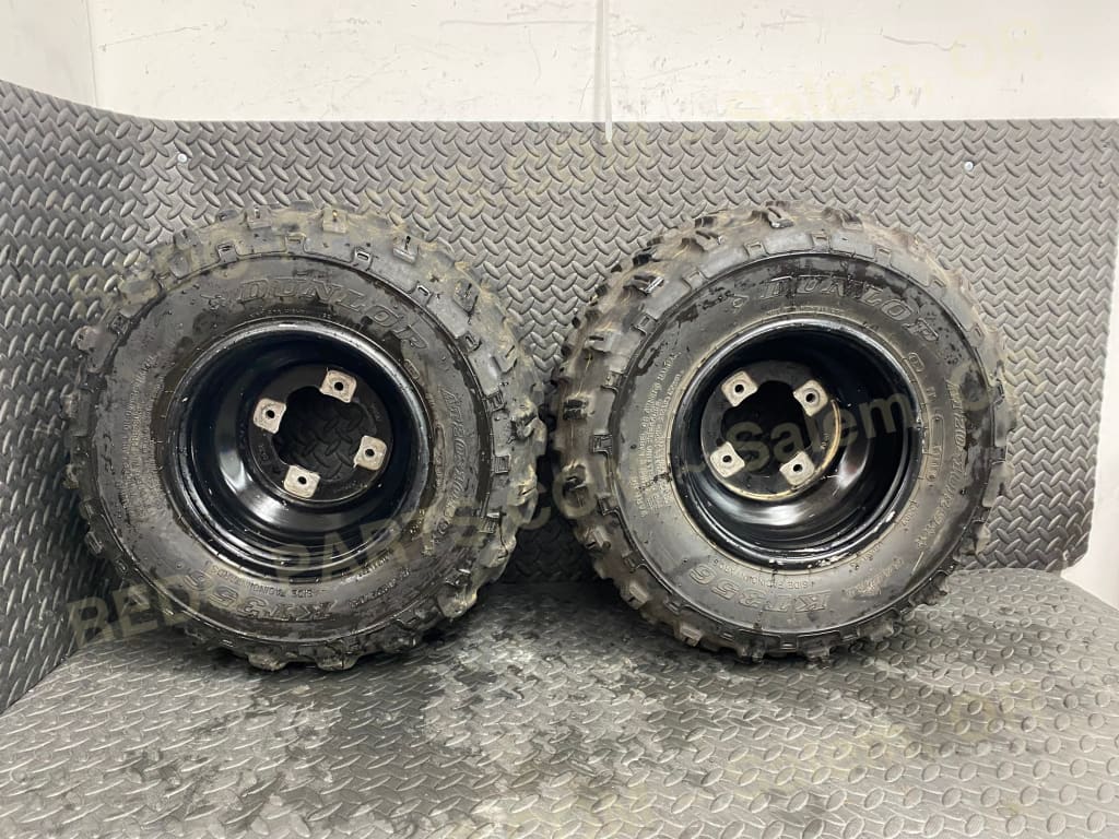 20x10-9 KT356 Dirt Tires on OEM Black Wheels *USED* Parts - Used
