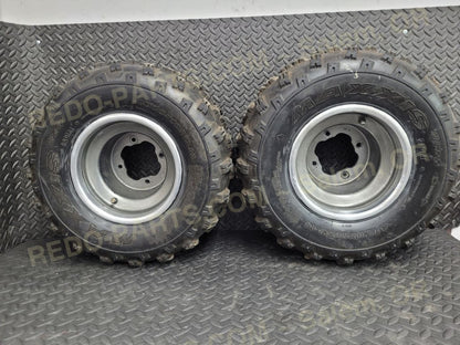 20x10-9 Maxxis Rear Tires Set of 2 *USED* Parts - Used