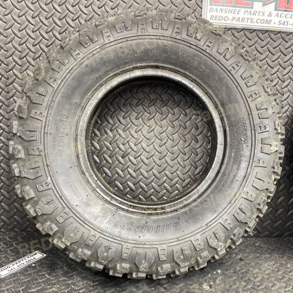 21x7-10 Bridgestone Mud Hookers *USED* Parts - Used