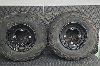 21x7-10 Dunlop KT331 Front Tires Set of 2 *USED* Parts - Used