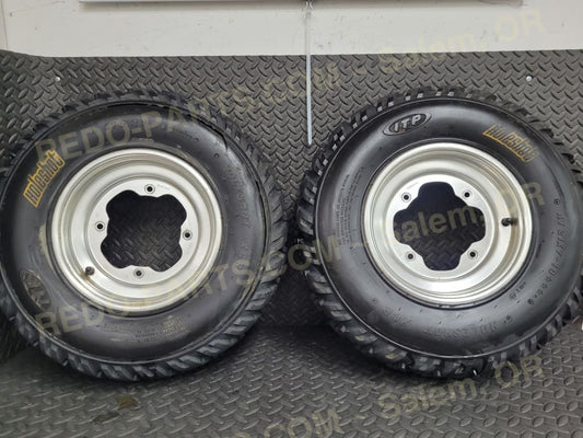 21x7-10 ITP Holeshot Dirt Tires *USED* Parts - Used