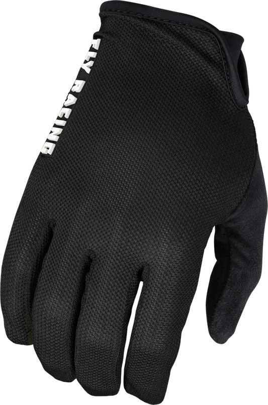 FLY Racing Mesh Gloves, FLY RACING Logo, Black *NEW*