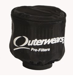 Outerwears PreFilter for 3x5 K&N Filter, Black *NEW*