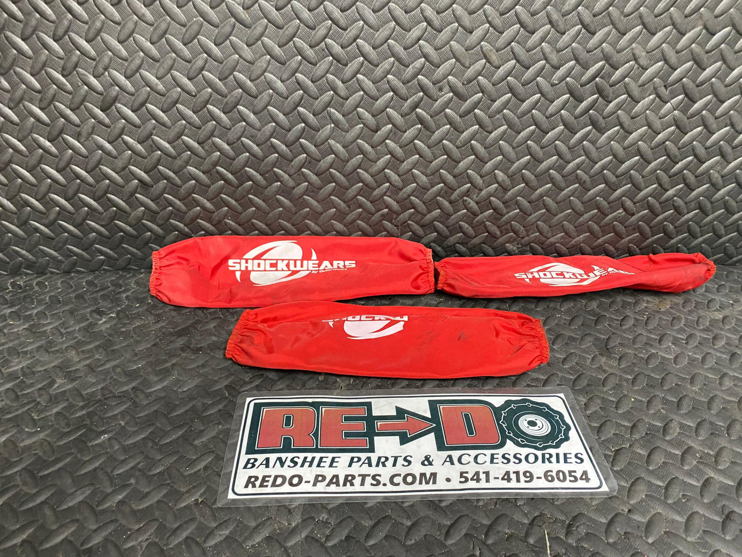 Shockwear Red Shock Covers *USED*