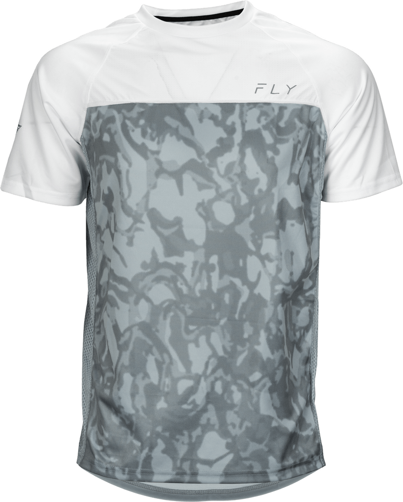 FLY Racing Jersey, Super D, Light Grey Camo/White *NEW*