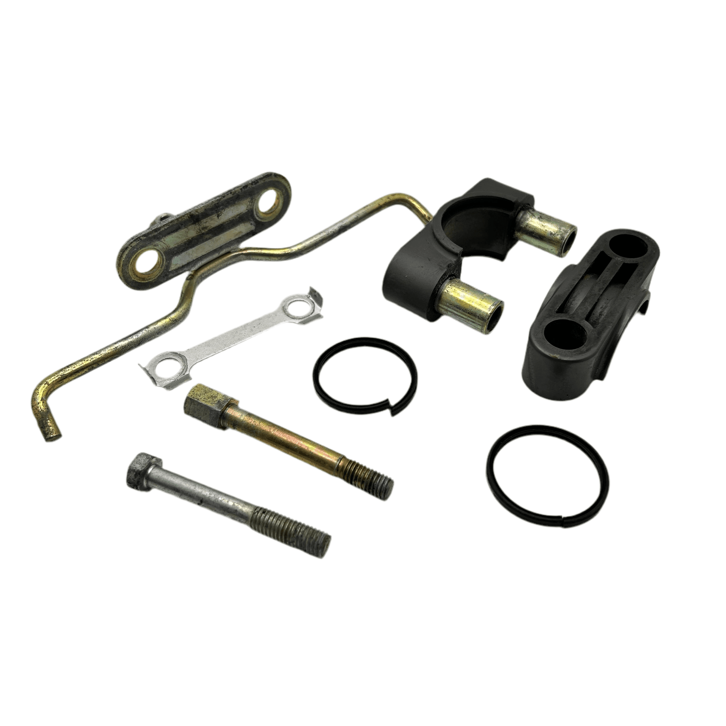 Factory OEM Steering Stem Bushing And Bracket - Radiator Mount, Stock Photo *USED*