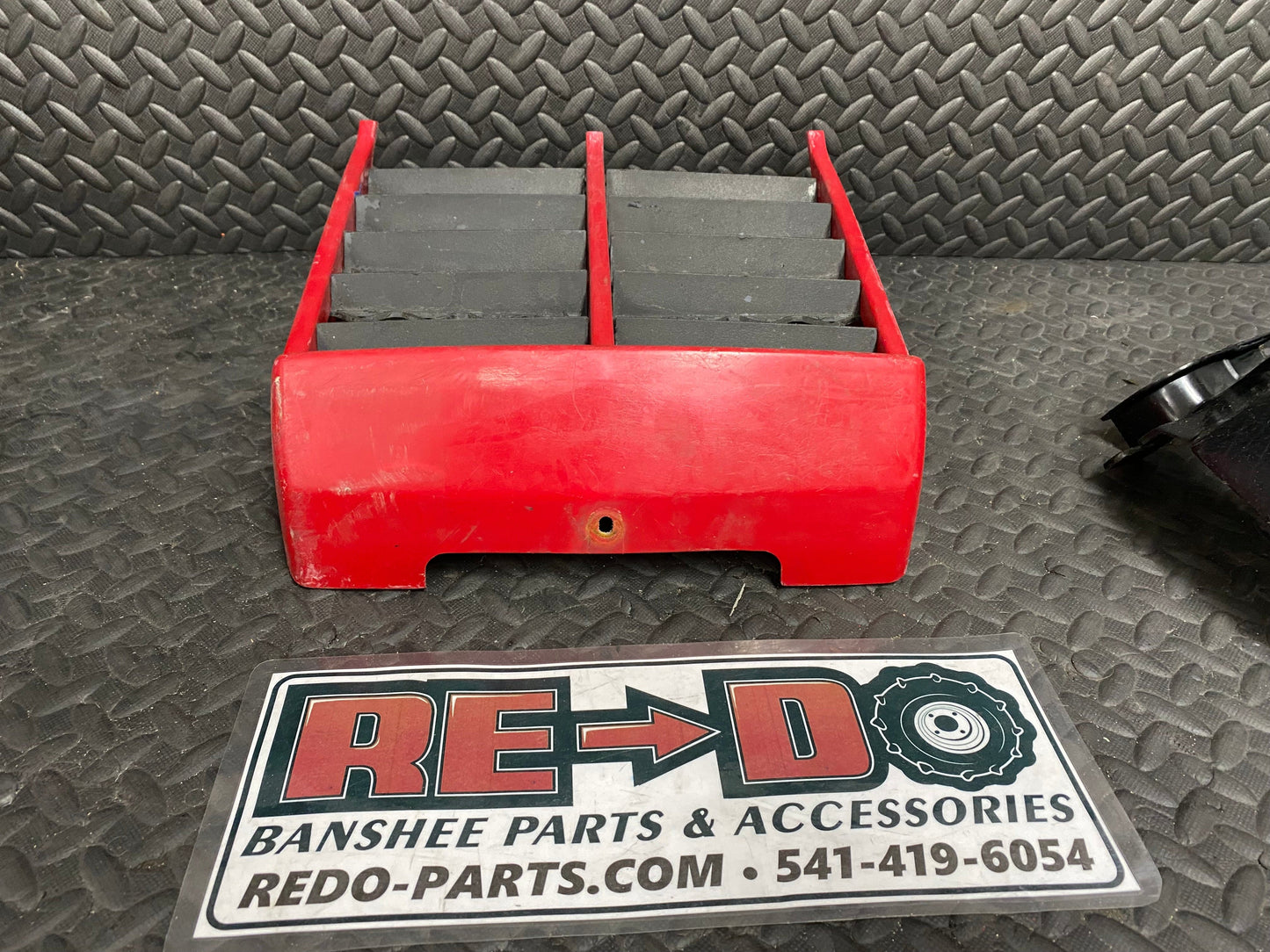 Factory OEM Red Radiator Cover *USED*