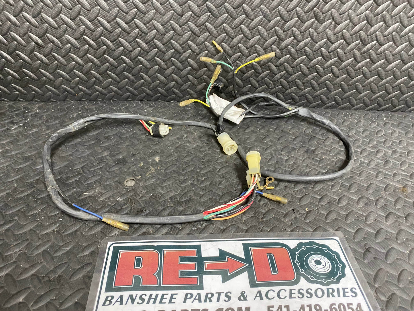 Aftermarket Round Plug CDI Wire Harness Round Plug Headlight Switch *USED*