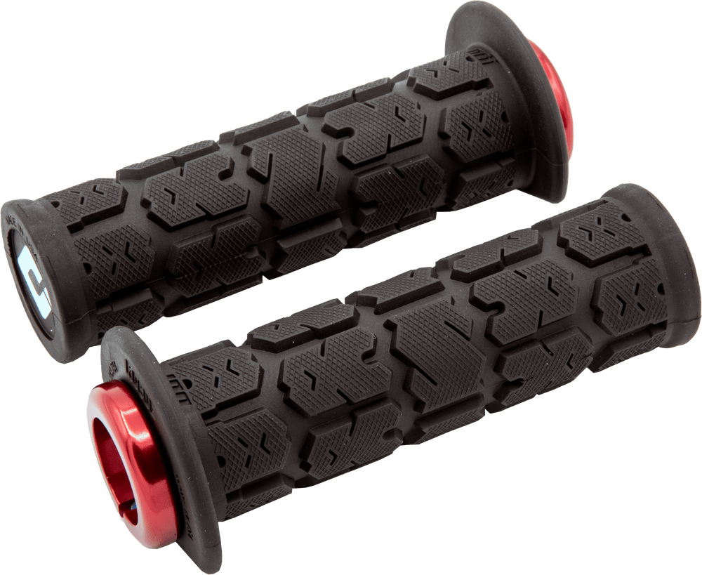 ODI Rogue Lockon Grips 125MM Black/Red *NEW*