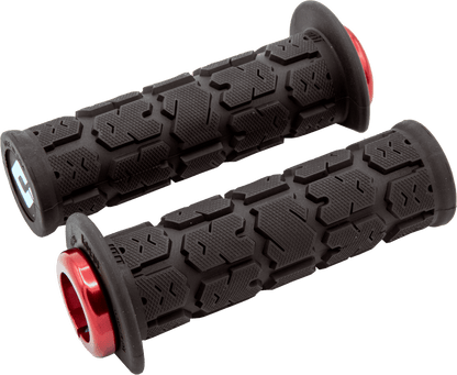 ODI Rogue Lockon Grips 125MM Black/Red *NEW*