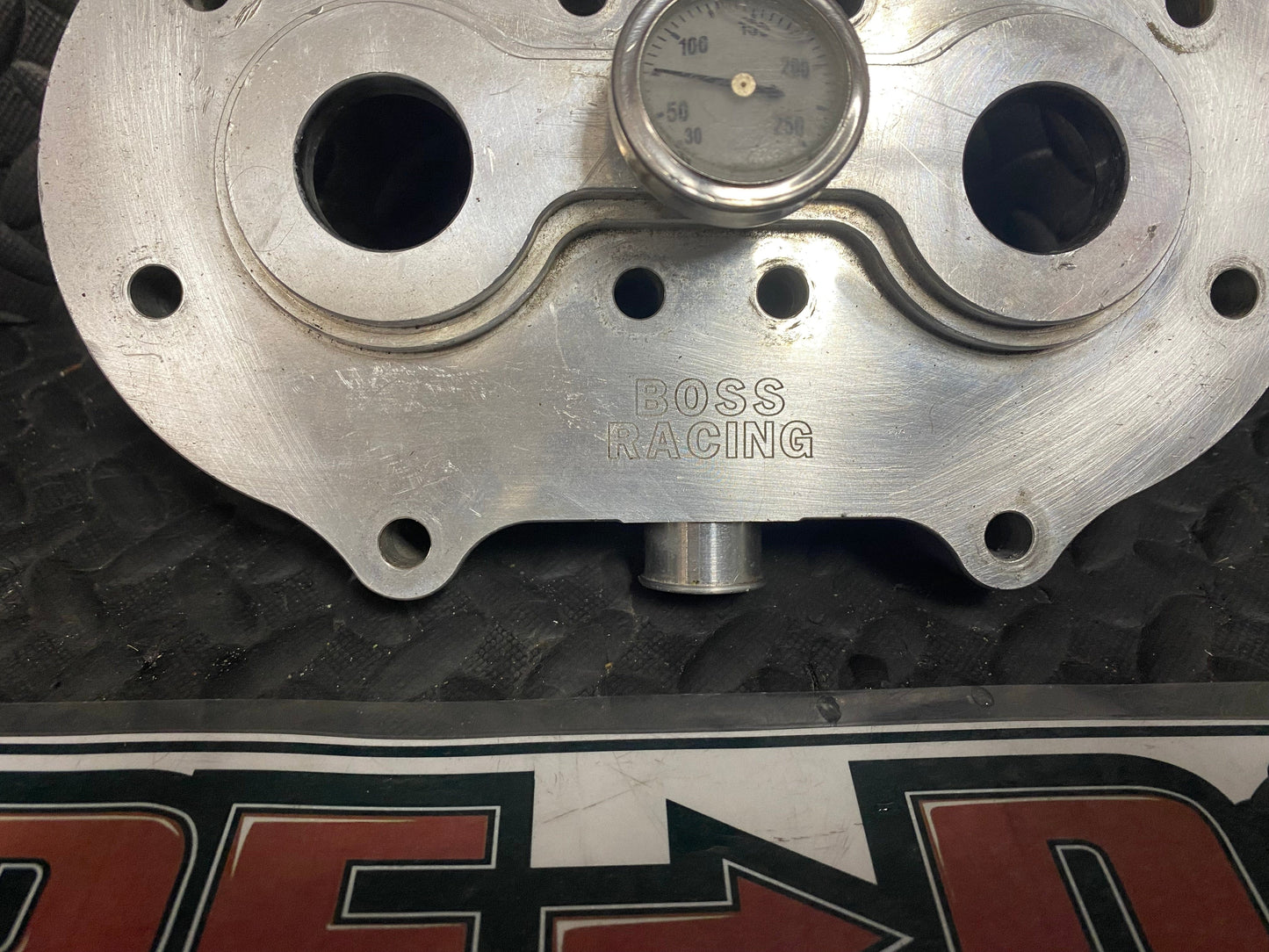 Boss Racing Cool Head with Gauge *USED*