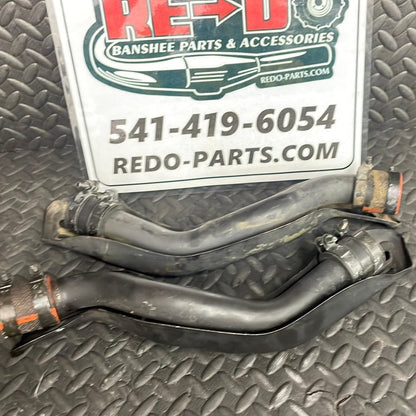 Factory OEM Exhaust Full Set Pipes, Mid Pipes, Silencer, Good Condition, Stock Photo *Used*