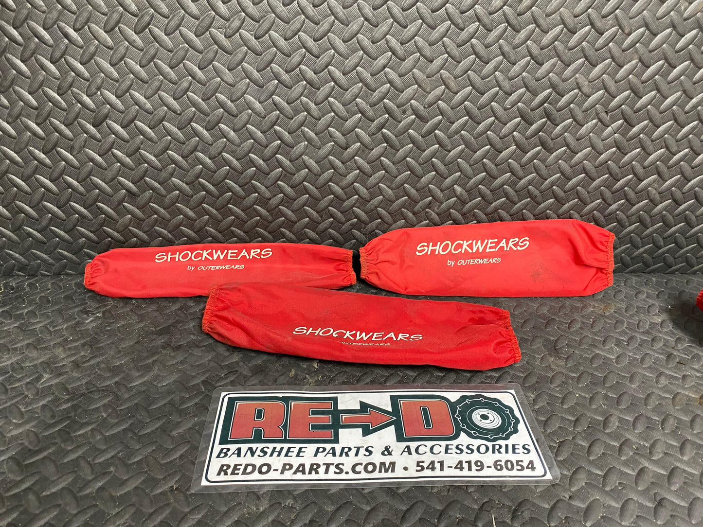 Shockwear Red Shock Covers *USED*