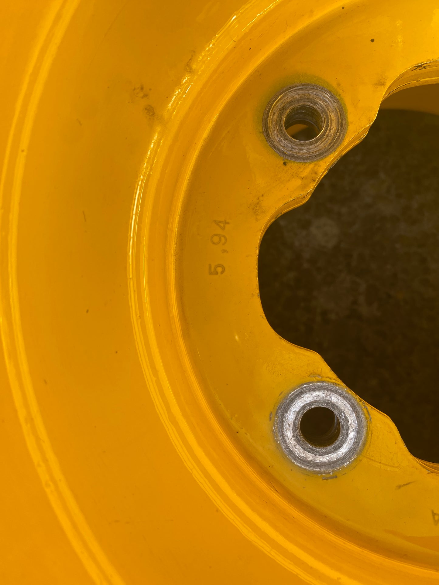 Factory OEM 1995 Yellow Wheels and OEM Tires. *USED*