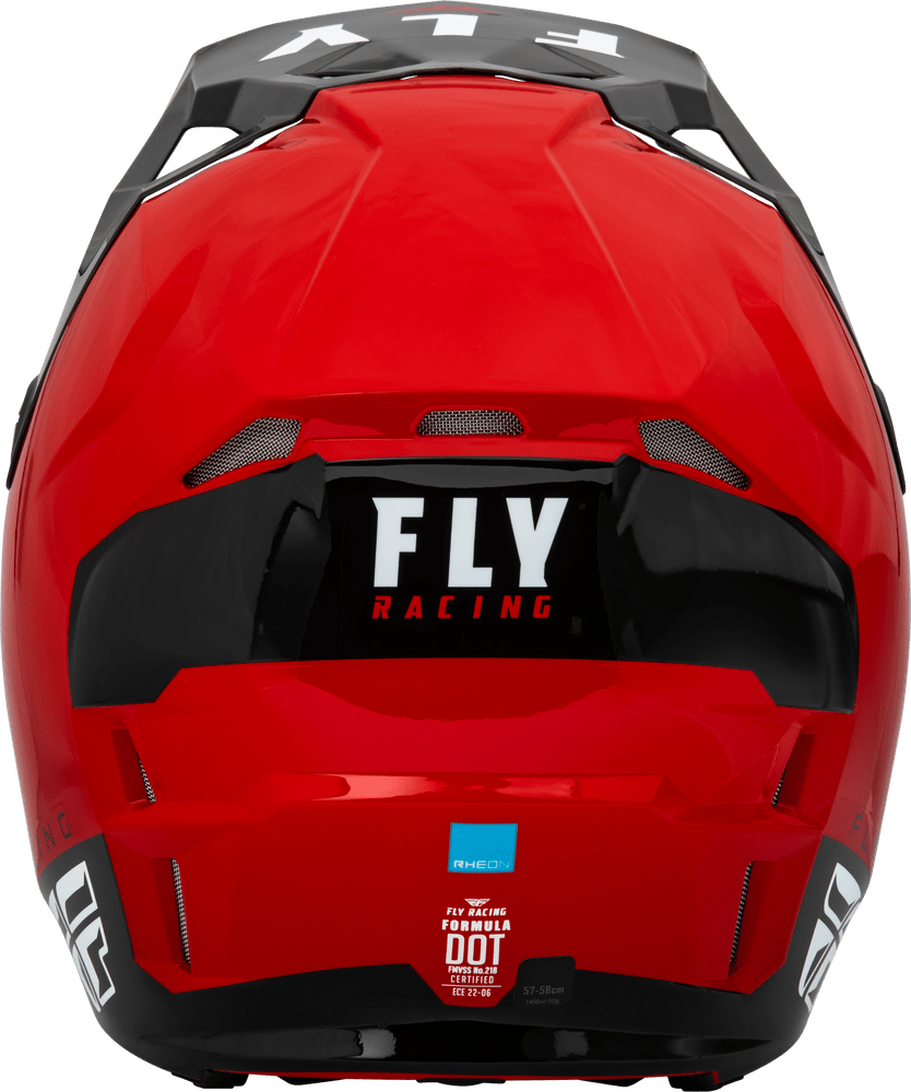 FLY Racing Formula CP Slant Helmet Red/Black/White *NEW*