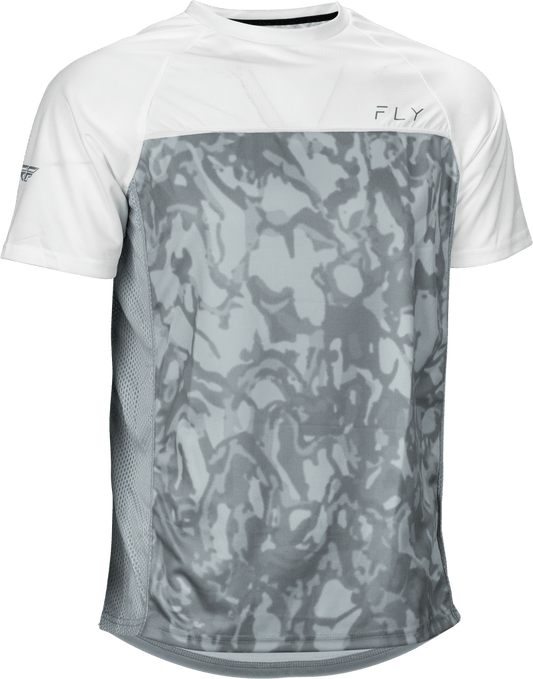 FLY Racing Jersey, Super D, Light Grey Camo/White *NEW*