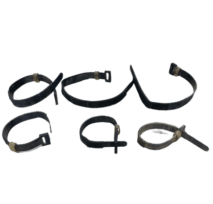 Factory OEM Wire and Hose Frame Tie - Set of 3 Large and 3 small, Stock Photo *USED*