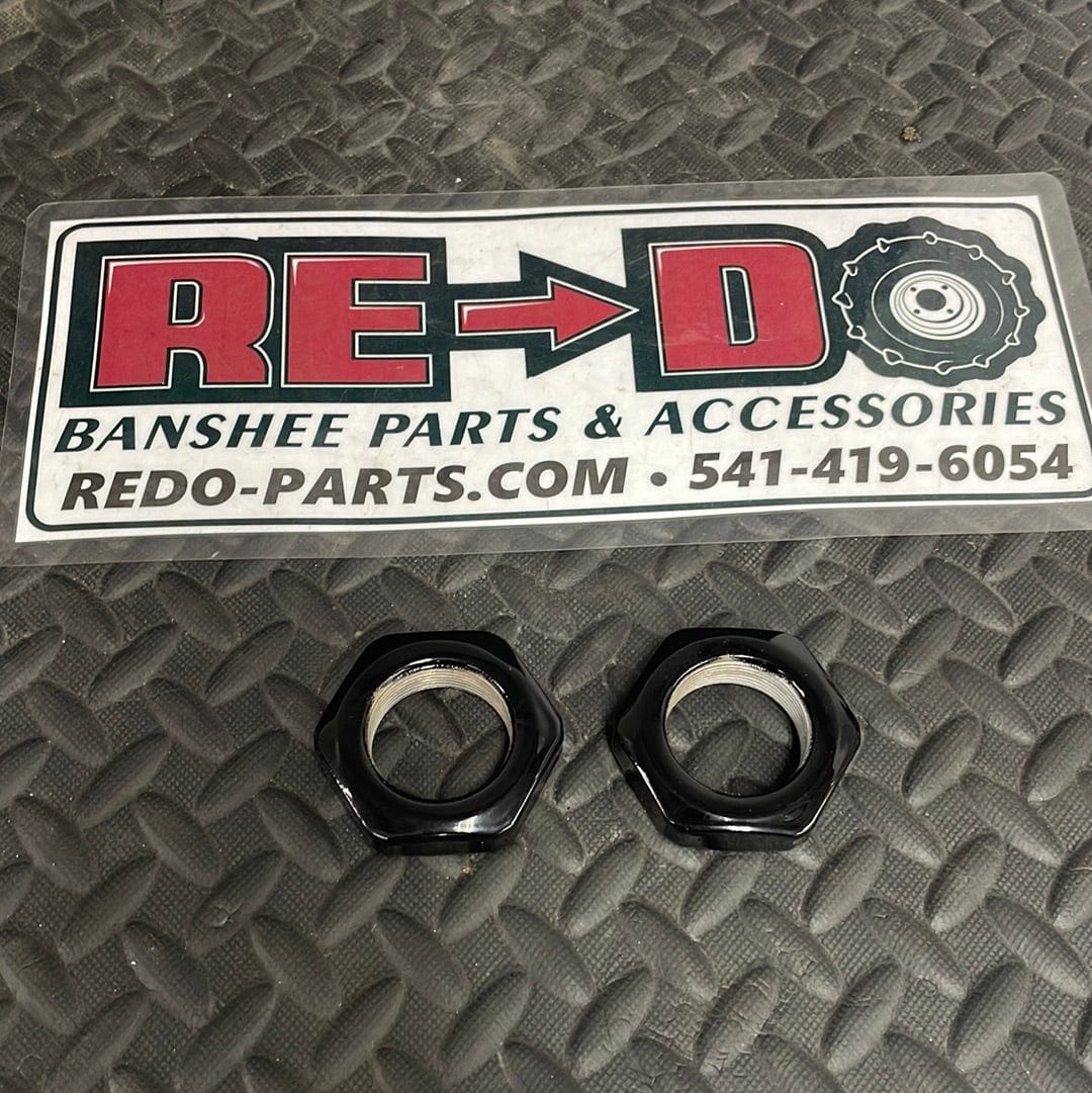 OEM Axle Nuts Powder Coated Black *LIKE NEW USED*