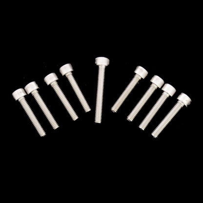 Modquad Clutch Cover Bolts, Allen Head, Stainless Steel - 9pc *NEW*
