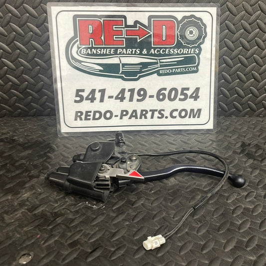 Factory OEM Clutch and Brake Lever Assembly w/ Perch and Cover, Stock Photo *USED*