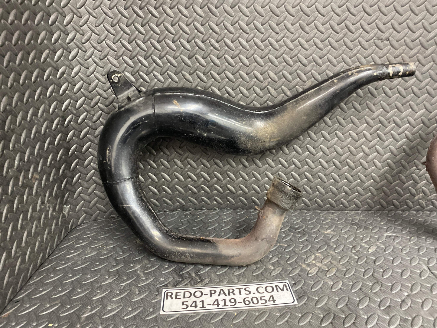 FMF Fatty Exhaust Pipes Painted Black*USED*