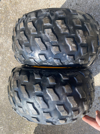 Factory OEM 1995 Yellow Wheels and OEM Tires. *USED*