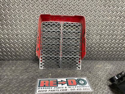 Factory OEM Red Radiator Cover *USED*