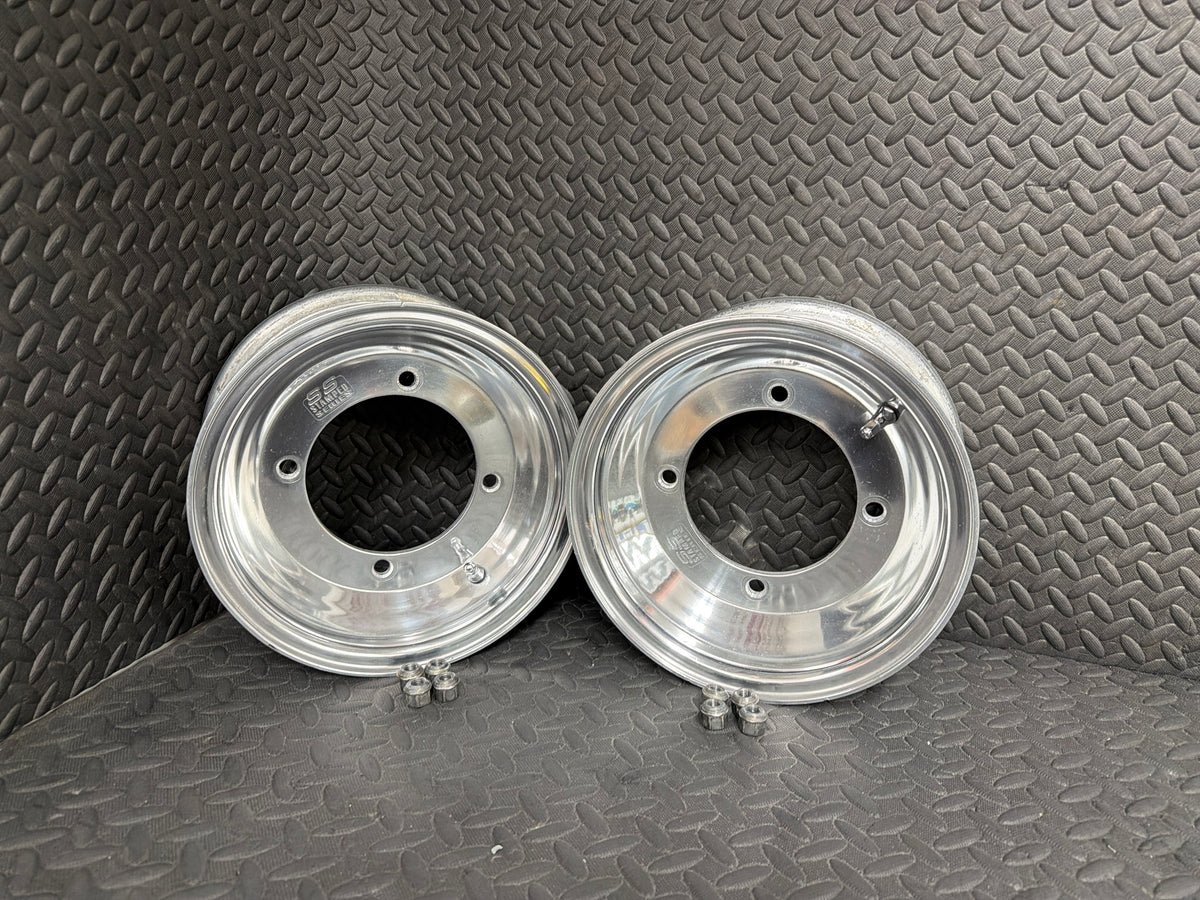 SS Stamped Series Aluminum Wheels With Lug Nuts *USED*