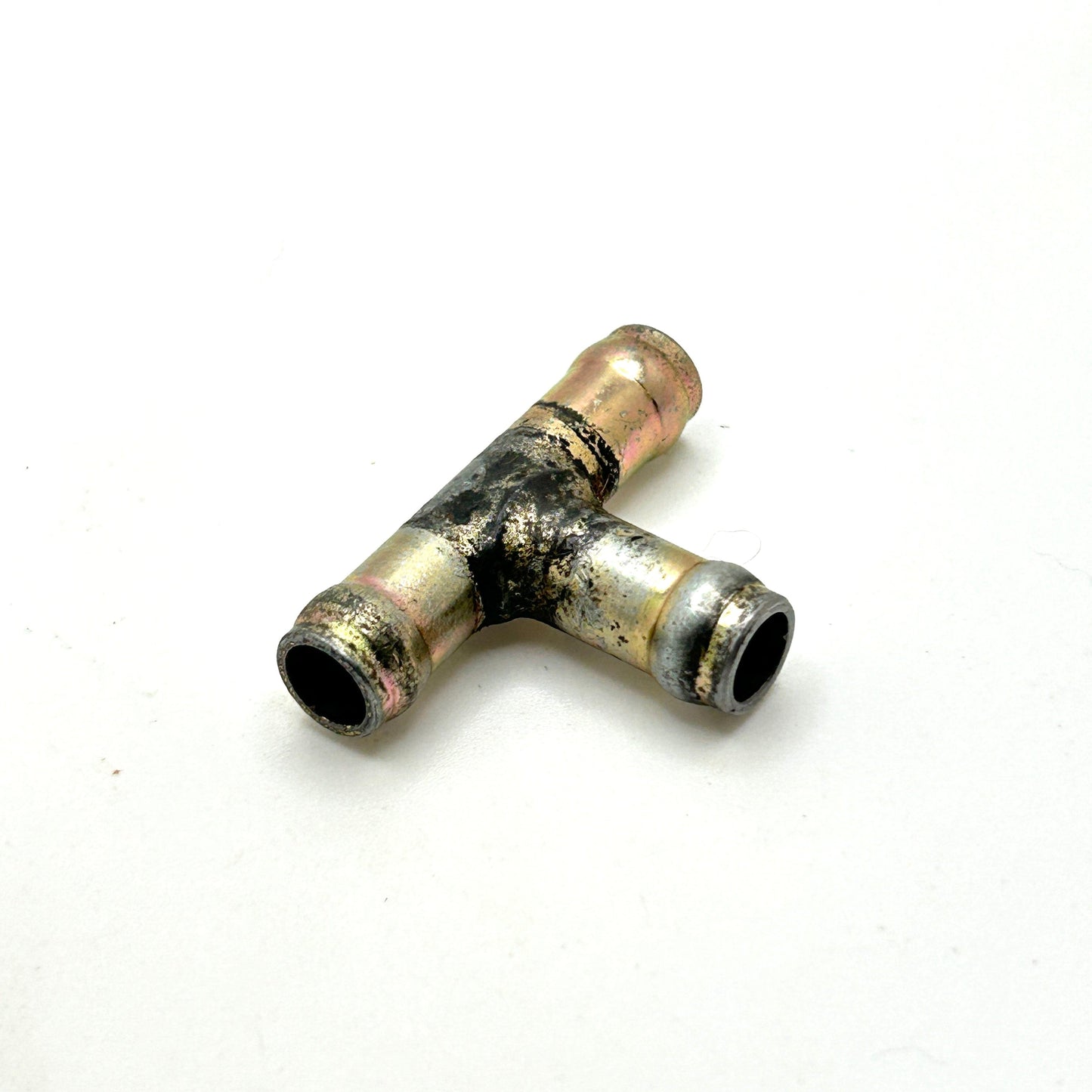 Factory OEM Carb Crossover Fuel line Tee *USED*