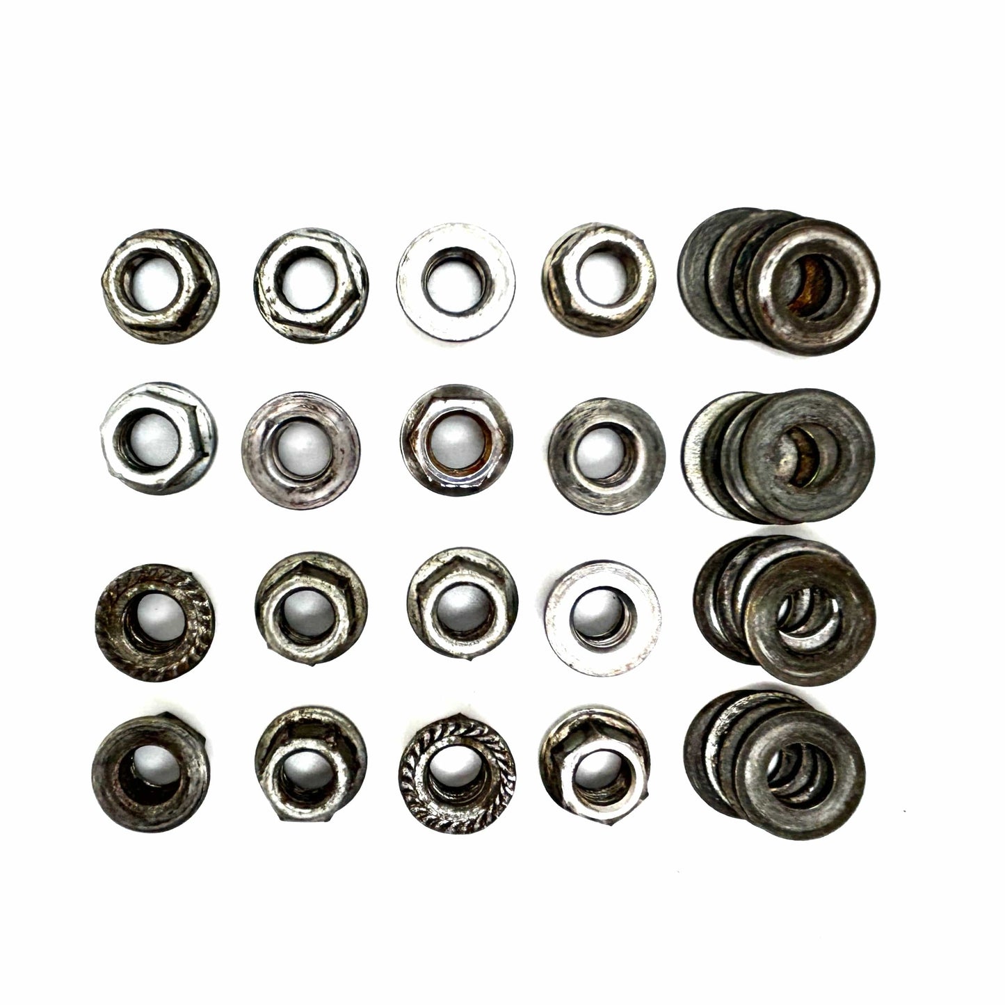 Factory OEM Wheel Nuts w/ Washers - Set of 16, Stock Photo *Used*