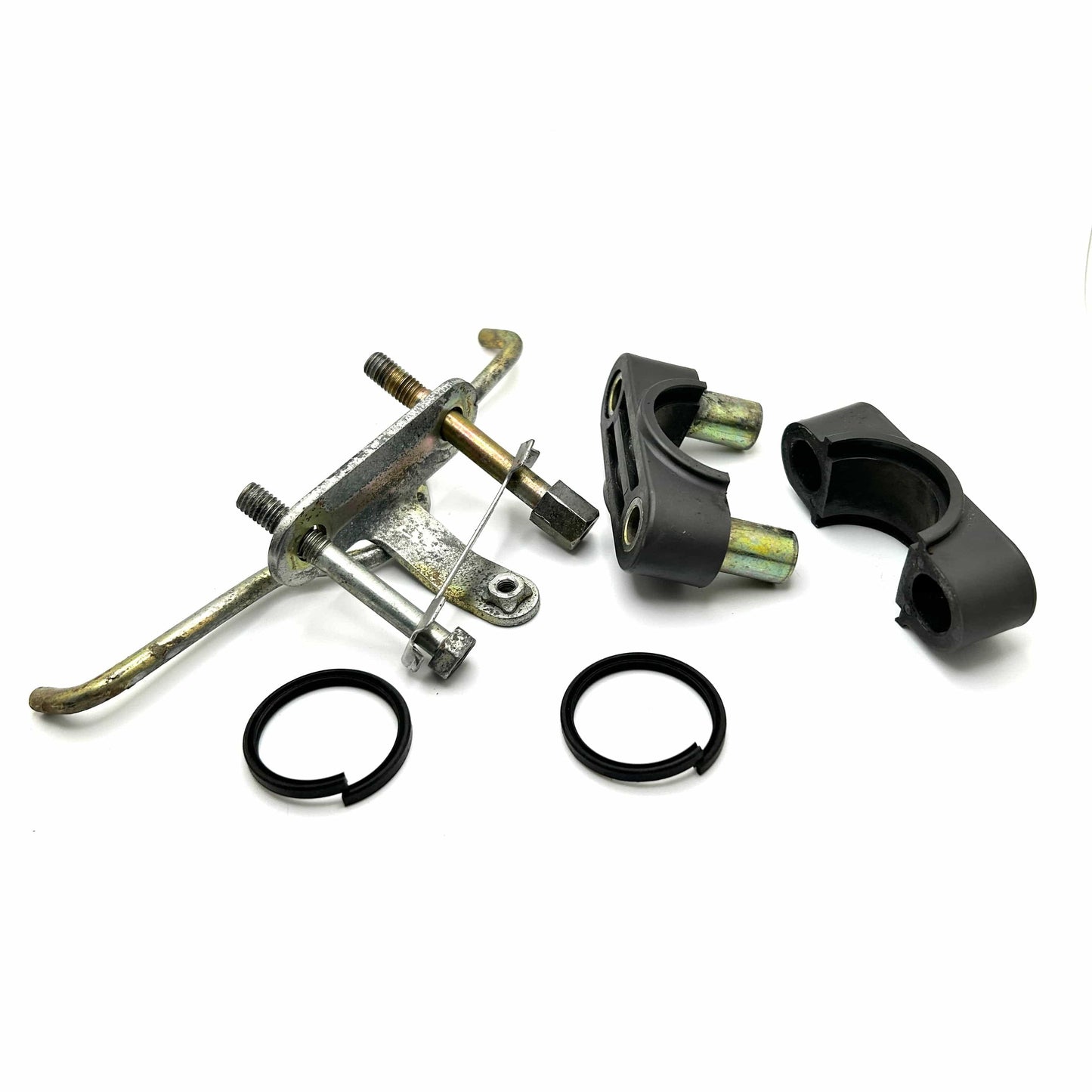 Factory OEM Steering Stem Bushing And Bracket - Radiator Mount, Stock Photo *USED*