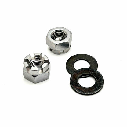 Factory OEM Front Spindle Nuts and Washers - 4pc *NEW*