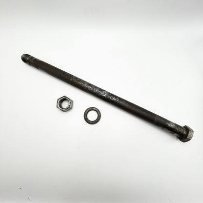 Factory OEM Swingarm Bolt w- Washer and Nut, Stock Photo *USED*