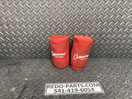 Aftermarket Outerwear Filter Covers (red) *USED*