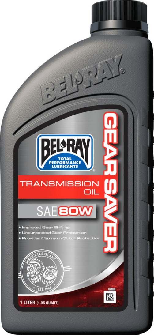 Bel-Ray Gear Saver 80w Transmission oil 1 Liter *NEW*