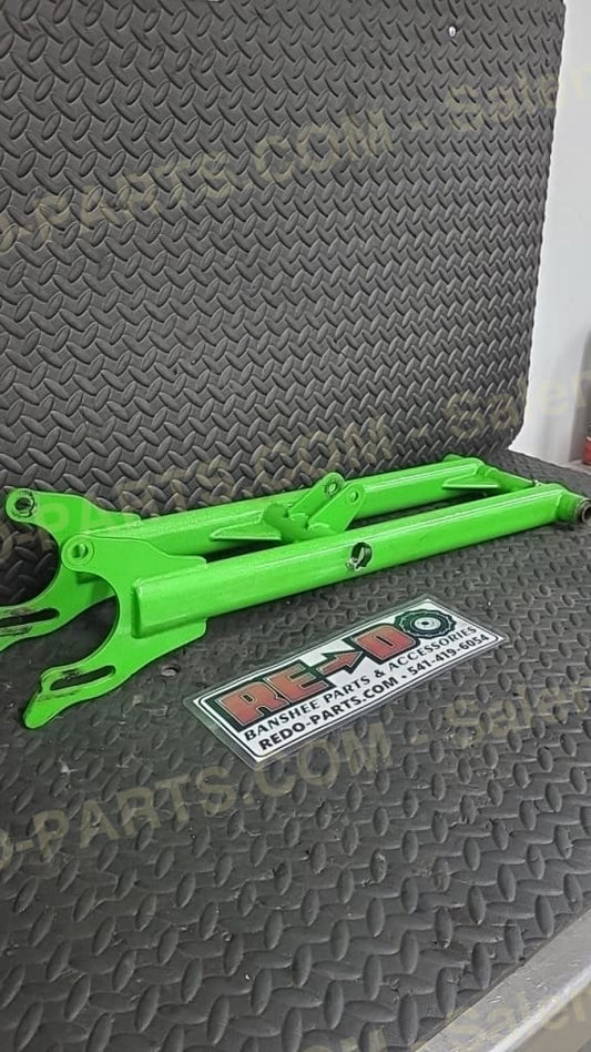Aftermarket + 4 Swingarm Green *USED* Parts - Used