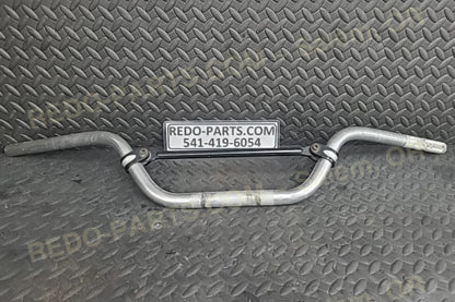 Aftermarket Aluminum Handlebars Silver *USED* Parts - Used