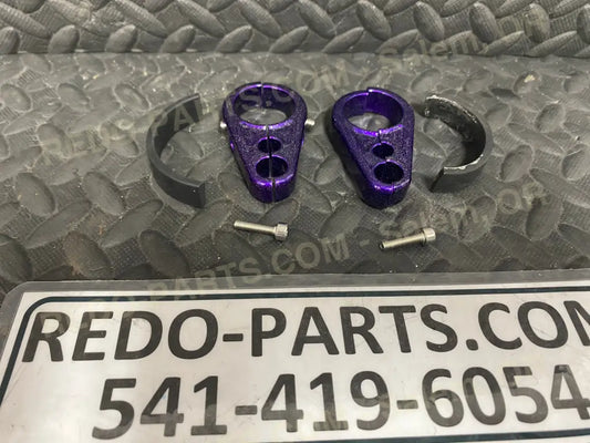 Aftermarket Brake Line Clamp (blue) *USED* Parts - Used