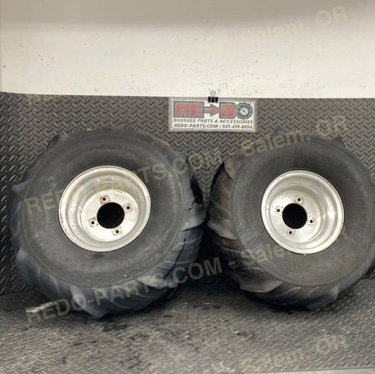 Aftermarket Cheng Shin Tires on Blaster Wheels 21-12-8 *USED* Parts - Used
