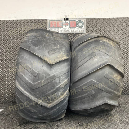 Aftermarket Cheng Shin Tires on Blaster Wheels 21-12-8 *USED* Parts - Used