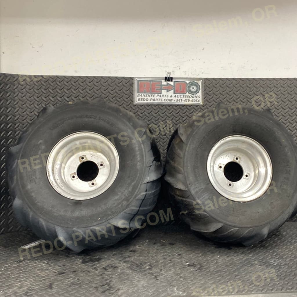 Aftermarket Cheng Shin Tires on Blaster Wheels 21-12-8 *USED* Parts - Used