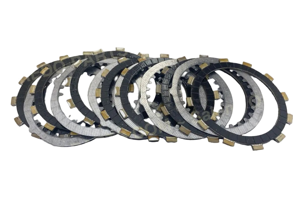 Clutch Kit Fibers and Steels - 2.8mm *USED* Parts - Used