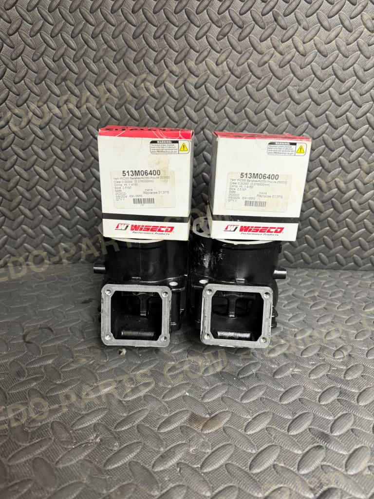 Aftermarket Cylinders 64mm Bore with Wiseco Pistons *NEW* - Parts - New