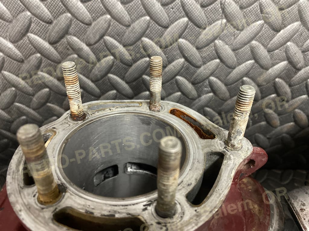 Aftermarket Cylinders Painted Red. 64.50mm. Parts - Used