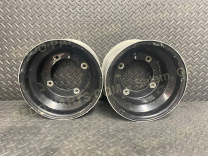 Aftermarket Front Aluminum Wheels Set of Two. *USED* Parts - Used