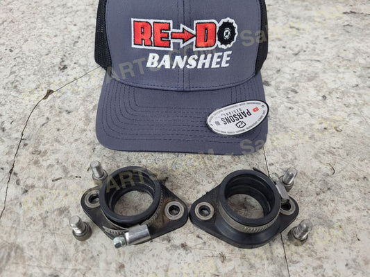 Aftermarket Intake Boots for Aftermarket Billet Intake - 33mm ID for Stock Carbs *USED* Parts - Used