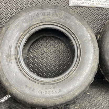 Aftermarket Nankang Tires 21-7-10 *USED* Parts - Used