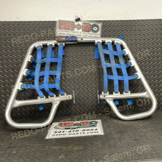 Aftermarket Nerf Bars. Light Weight Aluminum. *USED* (broken front mount) Parts - Used