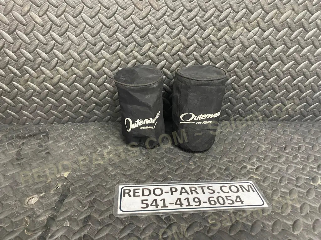 Aftermarket Outerwear Filter Covers (black) *USED* Parts - Used