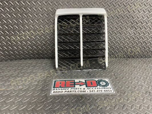 Aftermarket Radiator Cover White. *USED*